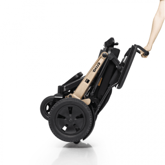 Erivo folding power chair folded